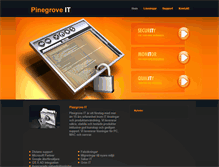 Tablet Screenshot of pinegroveit.se